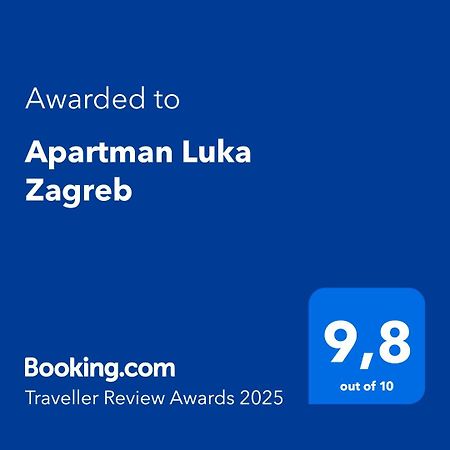 Apartman Luka Záhřeb Exteriér fotografie